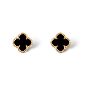 Clover earrings 4 leaf clover earrings stud